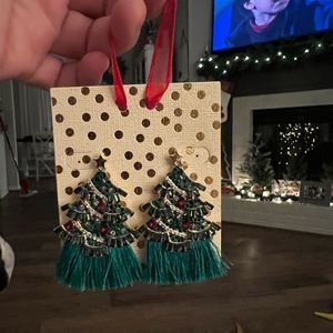 Christmas stud earrings